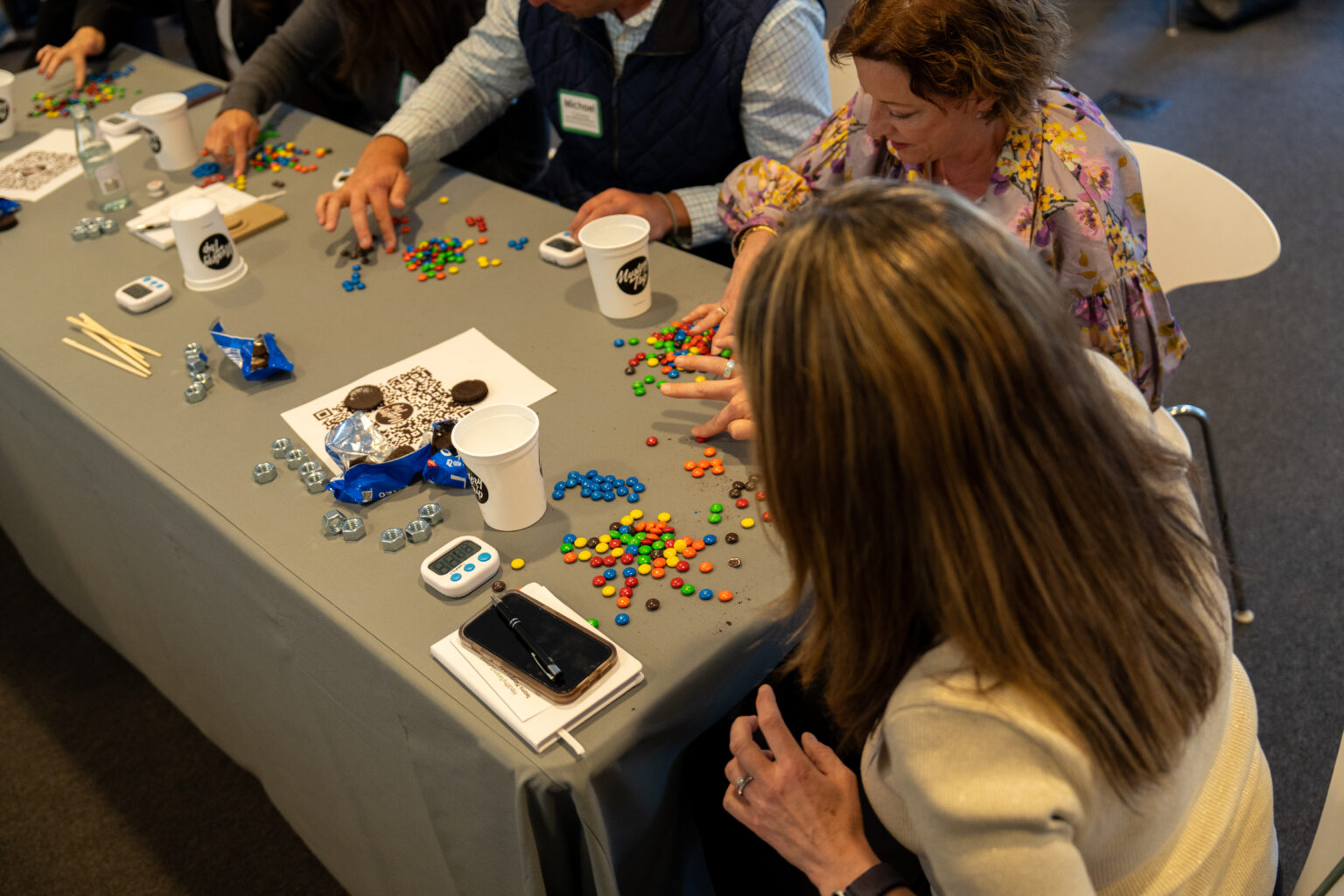 A team together at the Healthy Team Summit